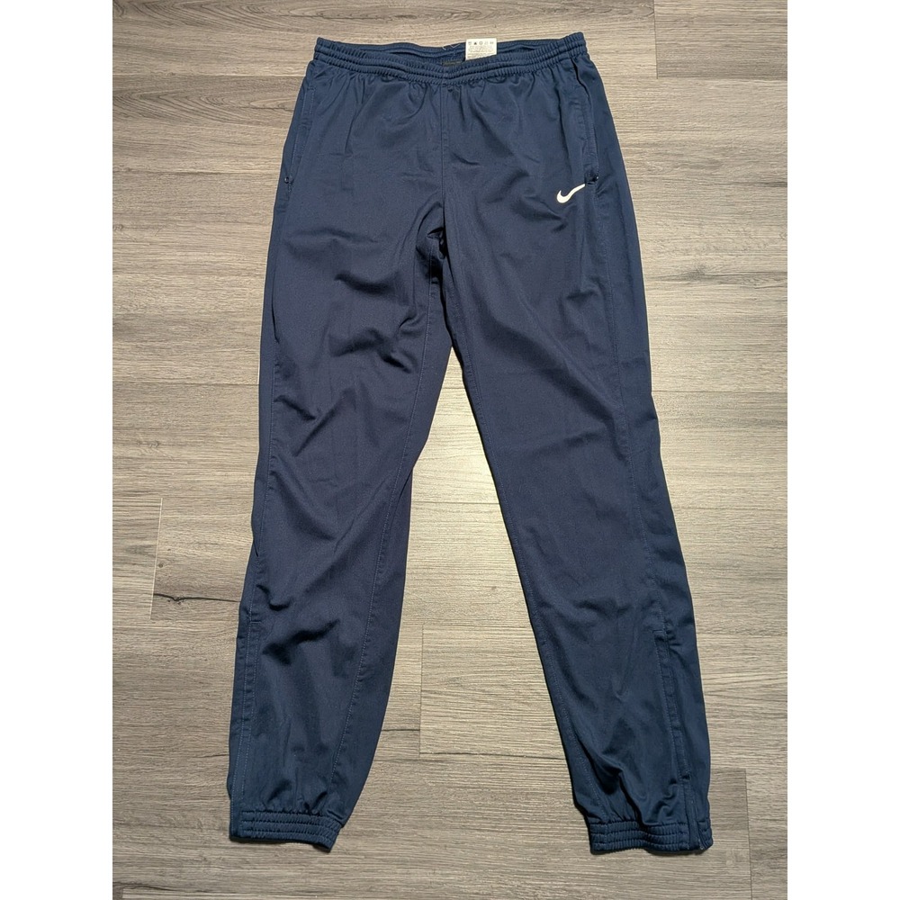 Nike Women's Navy Blue Dri Fit Libero Soccer Athletic Training Pants Size Medium
